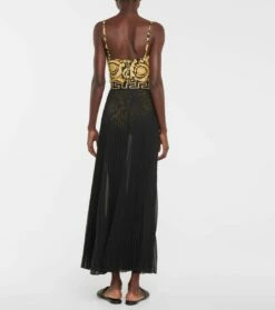 Versace Plissierter Maxirock 6 Versace Plissierter Maxirock -Mytheresa Verkaufs-Shop P00574215 b2
