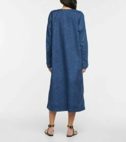 Valentino Midikleid Aus Denim 7 Valentino Midikleid Aus Denim -Mytheresa Verkaufs-Shop P00633779 b2