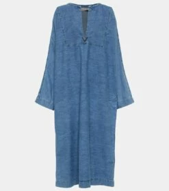 Valentino Kaftan Aus Baumwoll-Chambray