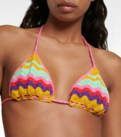 Bikini-Oberteil Aus Häkelstrick -Mytheresa Verkaufs-Shop P00666094 d1