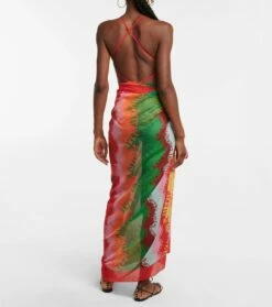 Valentino Pareo Aus Baumwolle Und Seide -Mytheresa Verkaufs-Shop P00687455 b2