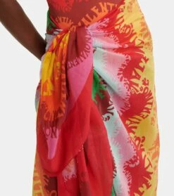 Valentino Pareo Aus Baumwolle Und Seide -Mytheresa Verkaufs-Shop P00687455 d1