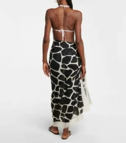 Valentino Bedruckter Cover-up Aus Baumwolle -Mytheresa Verkaufs-Shop P00687461 b2