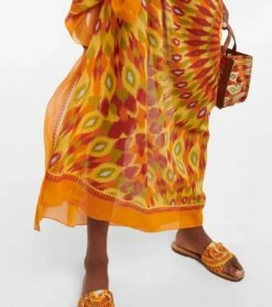 Valentino Bedruckter Pareo Aus Seide Und Baumwolle -Mytheresa Verkaufs-Shop P00687467 d2