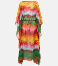 Valentino Kaftan Aus Seide Und Baumwolle