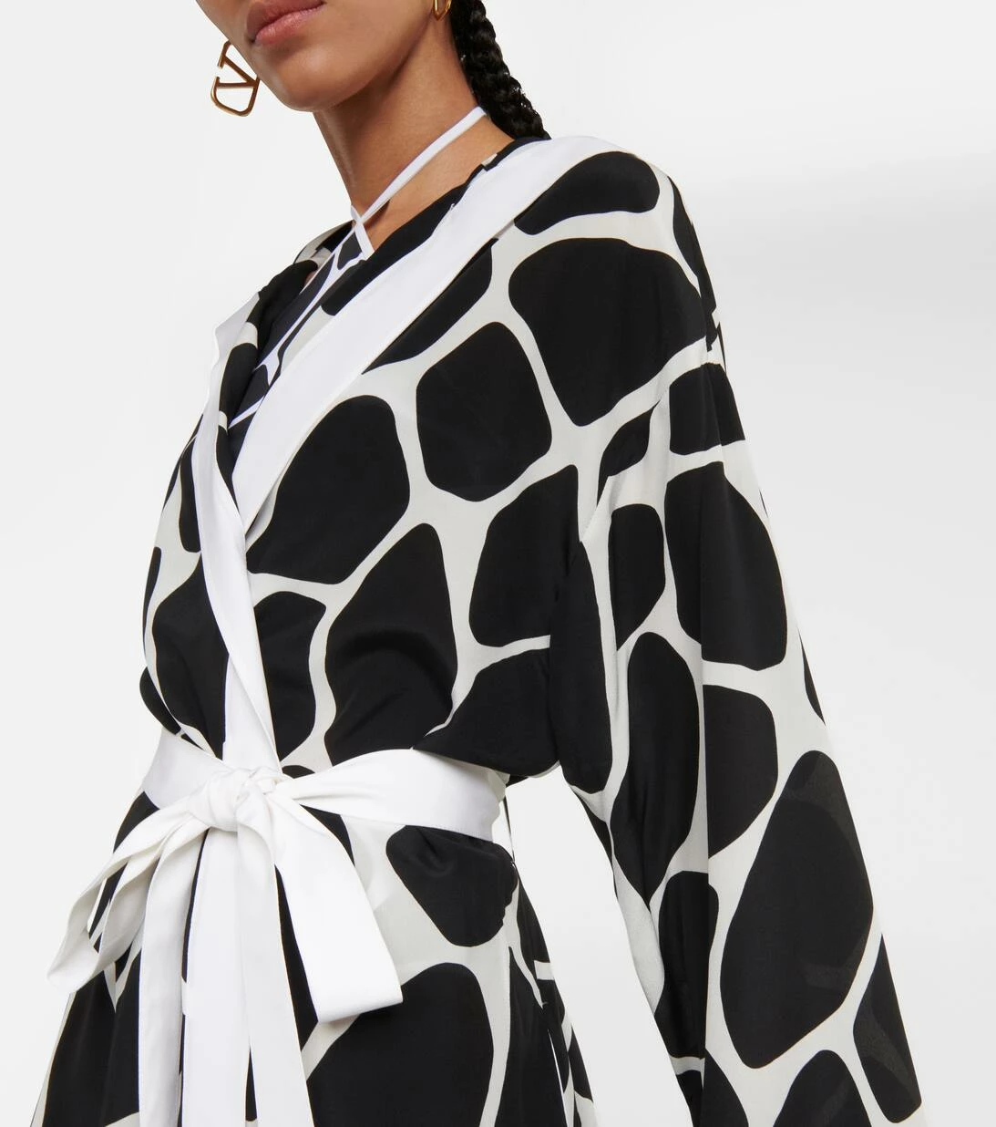 Valentino Morgenmantel Aus Seide 4 Valentino Morgenmantel Aus Seide – Bild 4