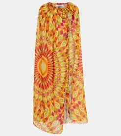 Valentino Cover-up Aus Seide Und Baumwolle