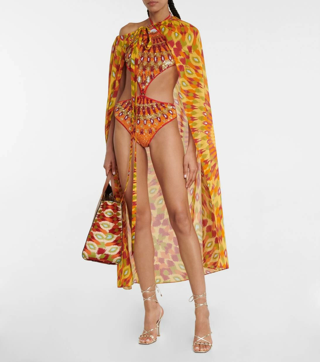 Valentino Badeanzug Mit Pailletten 2 Valentino Badeanzug Mit Pailletten – Bild 2