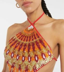 Valentino Badeanzug Mit Pailletten 10 Valentino Badeanzug Mit Pailletten -Mytheresa Verkaufs-Shop P00693120 d2