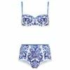 Dolce & Gabbana Bedruckter Balconette-Bikini