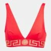 Versace Bikini-Oberteil Greca Border