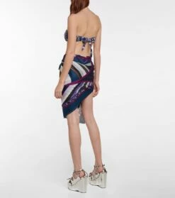 Bedrucktes Cover-up Aus Baumwolle -Mytheresa Verkaufs-Shop P00707980 b2