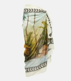 JOHANNA ORTIZ Pareo Aus Baumwoll-Voile