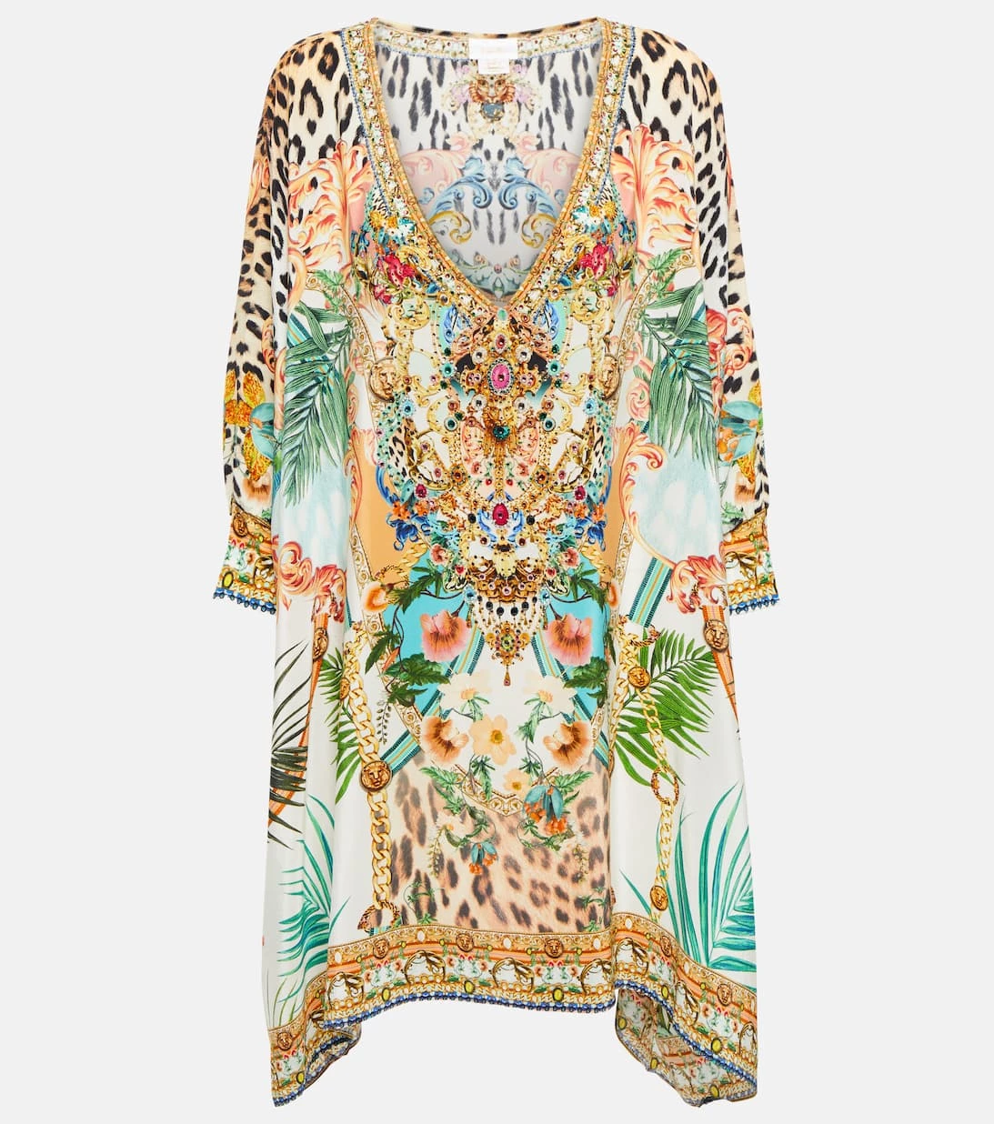 Camilla Verzierter Kaftan Aus Seide 1 Camilla Verzierter Kaftan Aus Seide