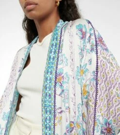 Bedruckter Kaftan Erica Aus Satin -Mytheresa Verkaufs-Shop P00746489 d1