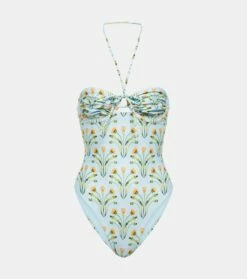 Bedruckter Badeanzug Sándalo