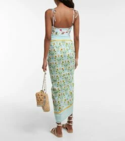 Sarong Lavanda Aus Baumwolle Und Seide -Mytheresa Verkaufs-Shop P00749483 b2