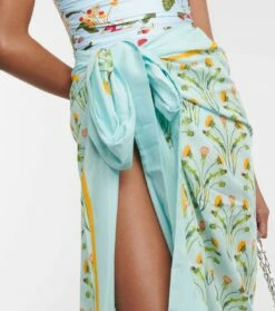 Sarong Lavanda Aus Baumwolle Und Seide -Mytheresa Verkaufs-Shop P00749483 d1