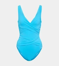 Basics Badeanzug Mit Raffungen
