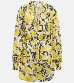 Rebecca Vallance Kaftan Amarilla Aus Baumwolle