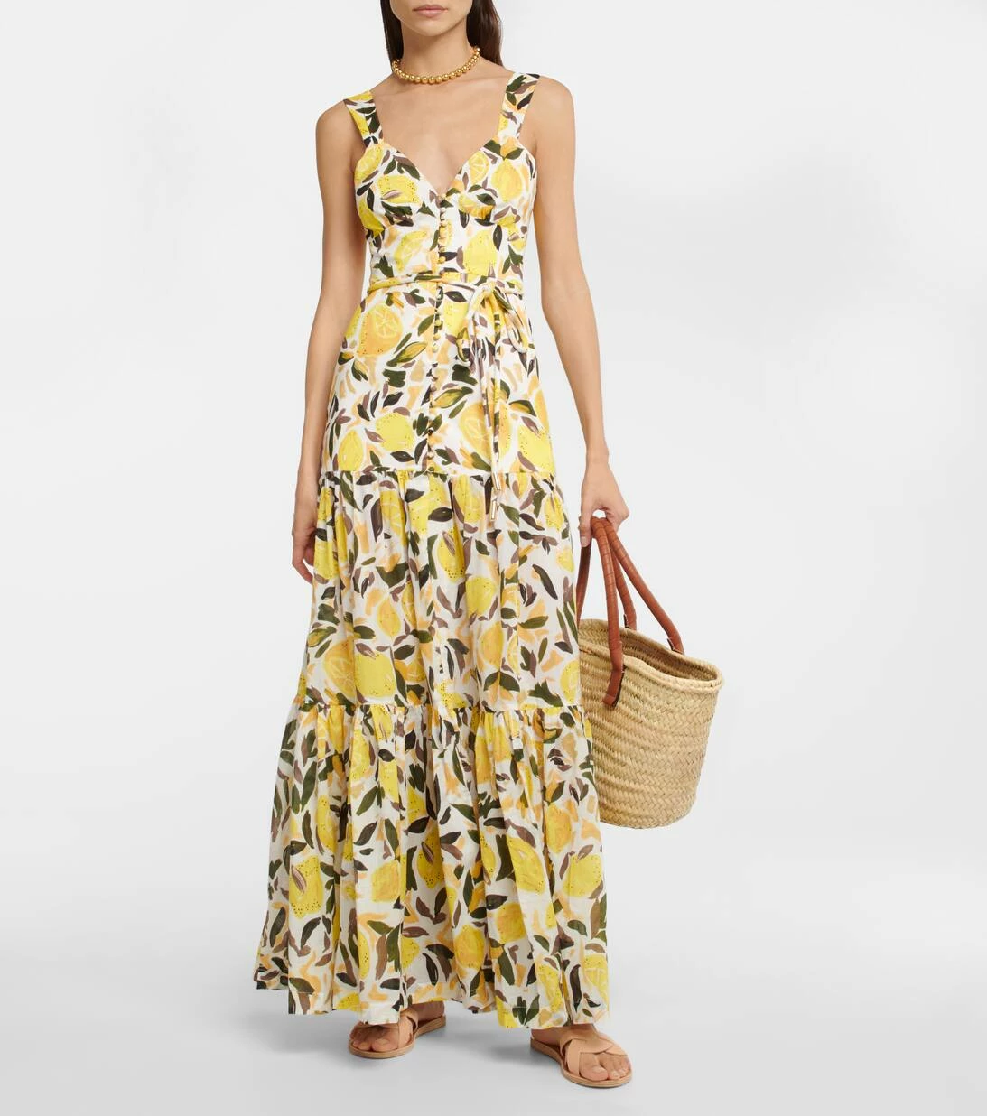 Rebecca Vallance Maxikleid Amarilla Aus Baumwolle 2 Rebecca Vallance Maxikleid Amarilla Aus Baumwolle – Bild 2