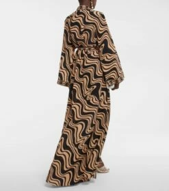 Rebecca Vallance Bedruckter Kaftan Thiago Aus Seide -Mytheresa Verkaufs-Shop P00755688 b2