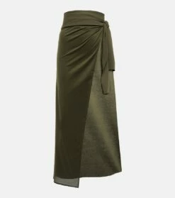 ERES Maxirock Péplum Aus Baumwolle