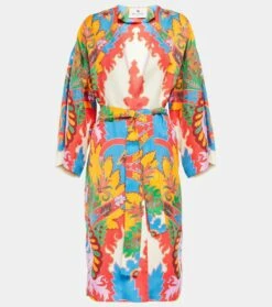 Etro Bedrucktes Cover-up Aus Seide