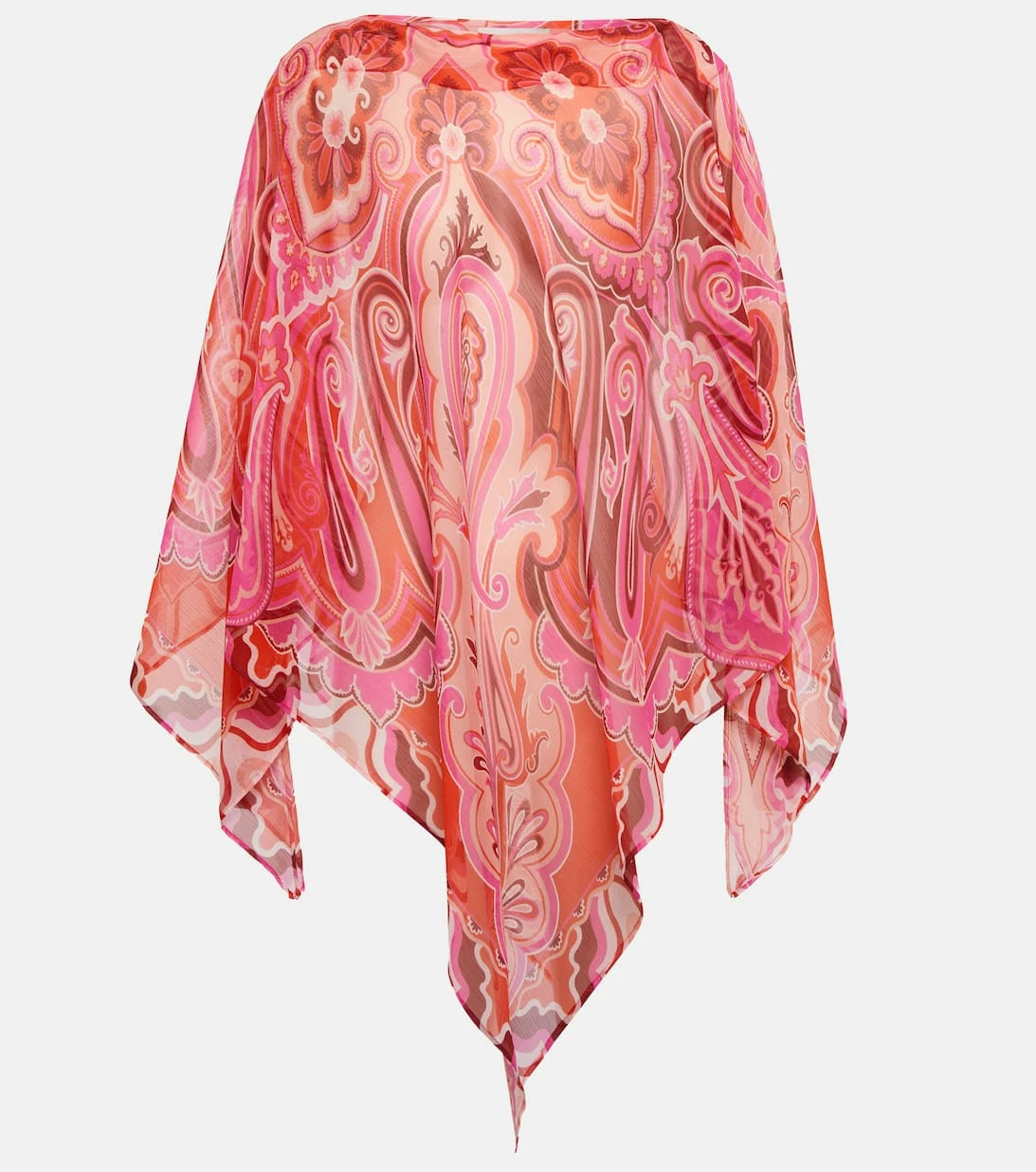 Etro Bedruckter Poncho 1 Etro Bedruckter Poncho