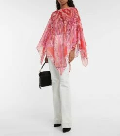 Etro Bedruckter Poncho 6 Etro Bedruckter Poncho -Mytheresa Verkaufs-Shop P00759753 b1