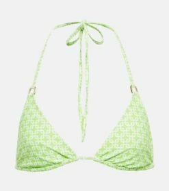 Melissa Odabash Bedrucktes Bikini-Oberteil Key West