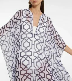 Bedruckter Kaftan Roxanne Aus Chiffon -Mytheresa Verkaufs-Shop P00766432 d1