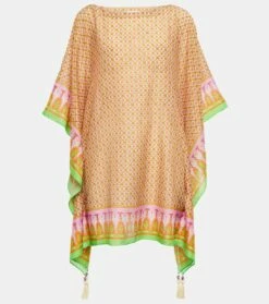 Tory Burch Kaftan Aus Baumwolle Und Seide
