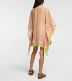 Tory Burch Kaftan Aus Baumwolle Und Seide -Mytheresa Verkaufs-Shop P00767158 b2