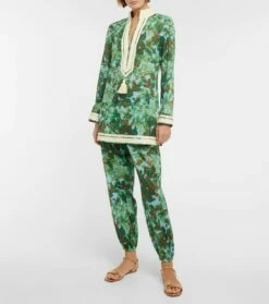 Tory Burch Bedruckte Tunika Tory Aus Baumwolle -Mytheresa Verkaufs-Shop P00767187 b1