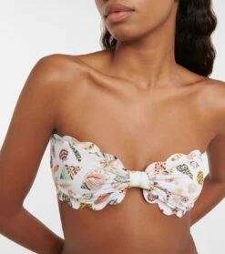 Marysia Bedrucktes Bikini-Oberteil Antibes -Mytheresa Verkaufs-Shop P00767596 d1