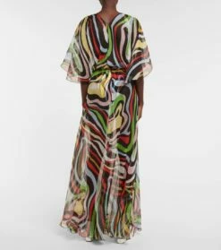 Bedruckter Cover-up Aus Seide 8 Bedruckter Cover-up Aus Seide -Mytheresa Verkaufs-Shop P00769226 b2