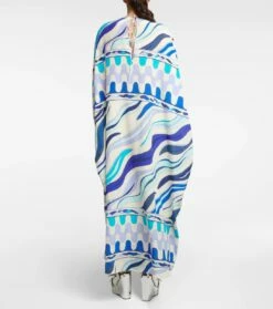 Bedruckter Kaftan Aus Seiden-Twill 8 Bedruckter Kaftan Aus Seiden-Twill -Mytheresa Verkaufs-Shop P00769433 b2