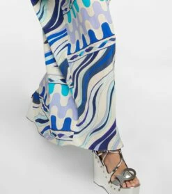 Bedruckter Kaftan Aus Seiden-Twill 10 Bedruckter Kaftan Aus Seiden-Twill -Mytheresa Verkaufs-Shop P00769433 d2