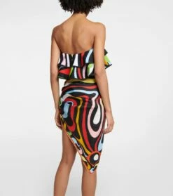 Bedrucktes Tuch Aus Seiden-Twill -Mytheresa Verkaufs-Shop P00769482 b2