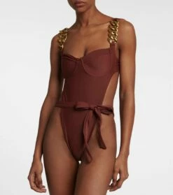 Badeanzug Gold Chain -Mytheresa Verkaufs-Shop P00770308 b1