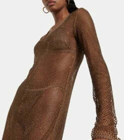 Cover-up Lorenzo Mit Kristallen -Mytheresa Verkaufs-Shop P00774164 d1