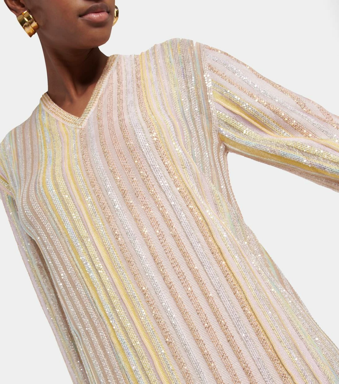 Missoni Maxikleid Mit Pailletten 4 Missoni Maxikleid Mit Pailletten – Bild 4