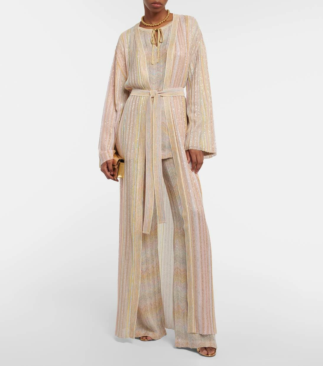 Missoni Verzierter Kaftan Aus Strick 2 Missoni Verzierter Kaftan Aus Strick – Bild 2