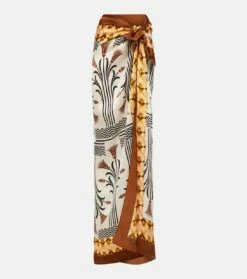 Max Mara Bedruckter Pareo Aus Seide