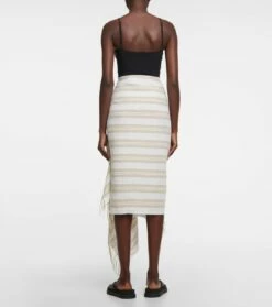 Toteme Pareo Aus Leinen Und Baumwolle -Mytheresa Verkaufs-Shop P00789645 b2