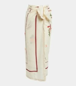 Pareo Orquídea Clementina Aus Baumwolle