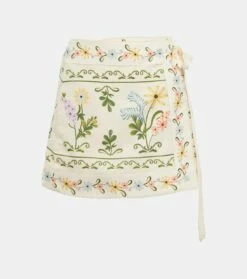 Bedruckter Wickelrock Luna Pradera