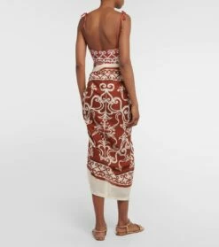 Pareo Orquídea Calados Aus Baumwolle -Mytheresa Verkaufs-Shop P00789972 b2