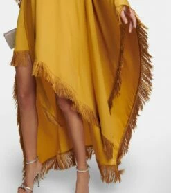 Kaftan Fringed California Aus Crêpe -Mytheresa Verkaufs-Shop P00792199 d2